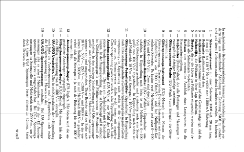 Röhrenprüfgerät W20 - S/N 27001 - 27030; Funke, Max, Weida/Th (ID = 2302709) Ausrüstung