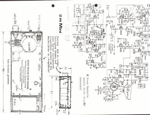 FM-Funksprechgerät 2-m-Mini ; Frank-Elektronik JFE (ID = 2473867) Amat TRX