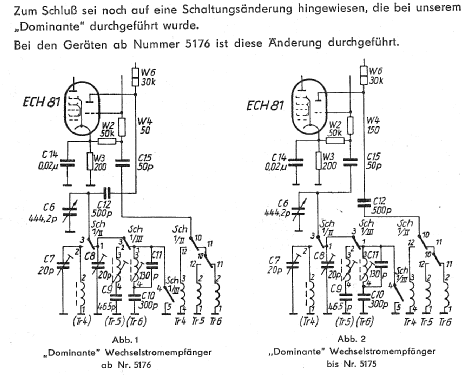 AM/FM Super Dominante W2 1132.7A; Funkwerk Dresden, (ID = 2007012) Radio