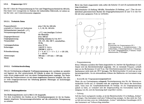 Frequenzzeiger FZ1-2 KM606; Funkwerk Dresden, (ID = 841107) Ausrüstung