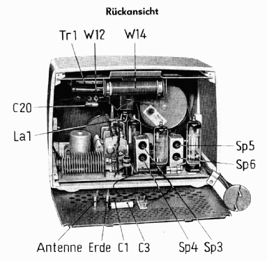 Minorette A201; Funkwerk Dresden, (ID = 2562502) Radio