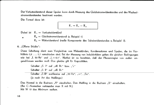 RLC-Messbrücke 221; Funkwerk Dresden, (ID = 539724) Equipment