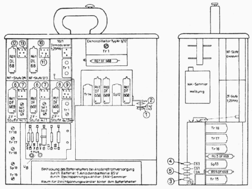 Störsuchgerät St G 4-2 4331.5F2; Funkwerk Dresden, (ID = 1048395) Ausrüstung