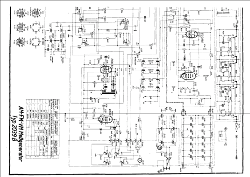 AM-FM-VM-Messgenerator 2039B, 2039bB, 2039bC; Funkwerk Erfurt, VEB (ID = 934167) Equipment