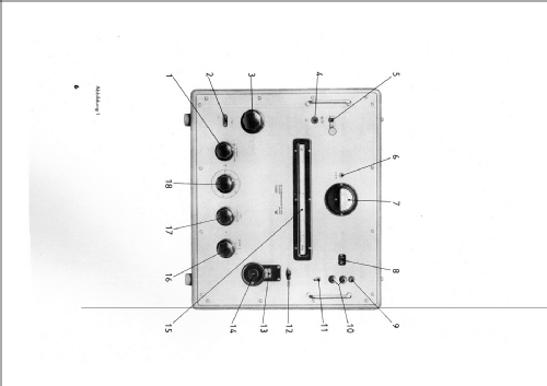 HF-Leistungsgenerator 2001; Funkwerk Erfurt, VEB (ID = 1641562) Ausrüstung