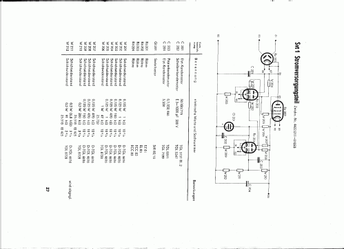 Mikrovoltmeter 4011; Funkwerk Erfurt, VEB (ID = 1937307) Ausrüstung