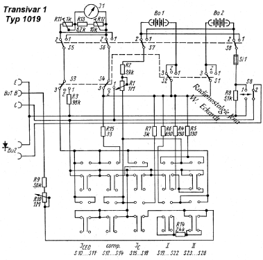 Transivar 1 Typ 1019; Funkwerk Erfurt, VEB (ID = 415170) Equipment