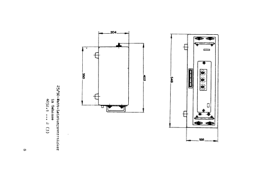 50W-Leistungs-Verstärker V150 Typ 8321.6-1...3; Funkwerk Kölleda, (ID = 2564395) Verst/Mix