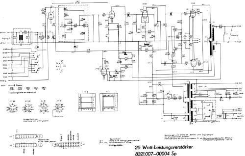 Leistungsverstärker V125 Typ 8321.7; Funkwerk Kölleda, (ID = 624482) Ampl/Mixer