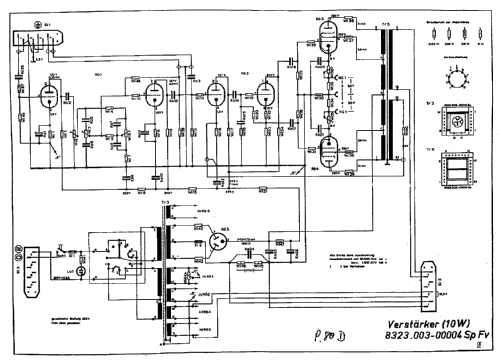 Leistungsverstärker 10 Watt V110, 8323.3; Funkwerk Kölleda, (ID = 769212) Verst/Mix