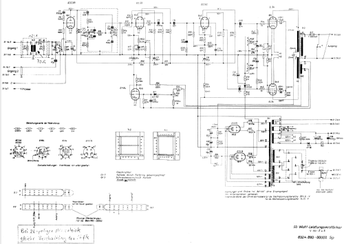 NF-Leistungsverstärker V150-3; Funkwerk Kölleda, (ID = 1401406) Ampl/Mixer