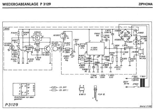 P3129; Funkwerk Zittau, VEB (ID = 970417) R-Player