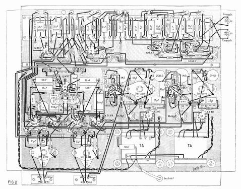 Météor Préamplificateur-Amplificateur Stéréo ; Gaillard; Paris (ID = 2222493) Ampl/Mixer