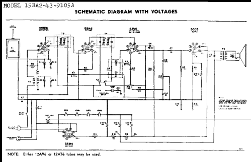 15RA2-43-9105A ; Gamble-Skogmo, Inc.; (ID = 223748) Radio