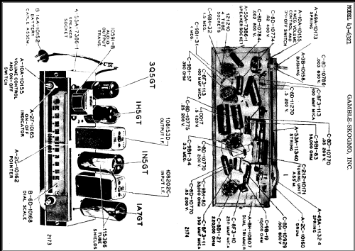 43-6321 ; Gamble-Skogmo, Inc.; (ID = 334931) Radio