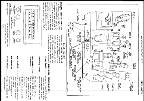 43-7660 ; Gamble-Skogmo, Inc.; (ID = 334946) Radio