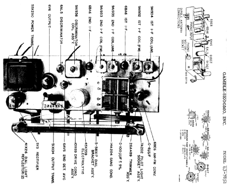 43-7852 ; Gamble-Skogmo, Inc.; (ID = 364352) Radio