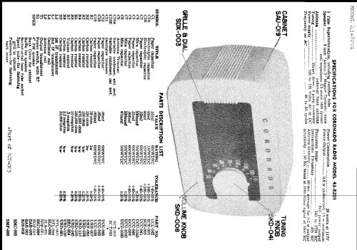 43-8201 ; Gamble-Skogmo, Inc.; (ID = 224196) Radio