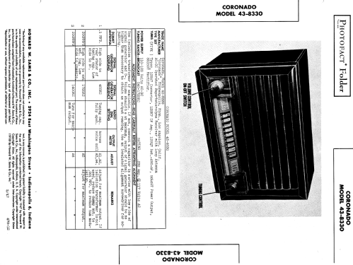 43-8330 ; Gamble-Skogmo, Inc.; (ID = 834915) Radio