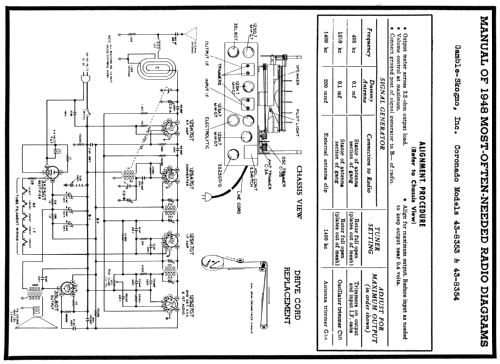 Coronado 43-8353 ; Gamble-Skogmo, Inc.; (ID = 87137) Radio