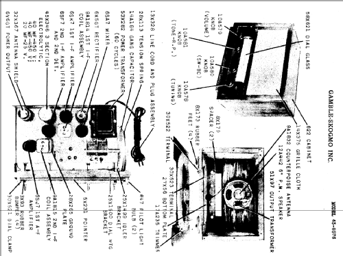 43-8576 ; Gamble-Skogmo, Inc.; (ID = 365666) Radio