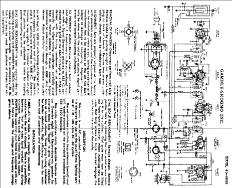 Coronado 43-8685 ; Gamble-Skogmo, Inc.; (ID = 365842) Radio