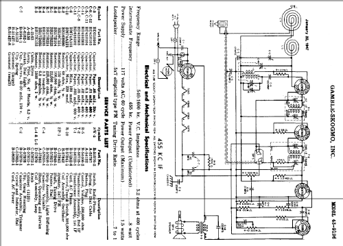 43-9196 ; Gamble-Skogmo, Inc.; (ID = 365872) Radio