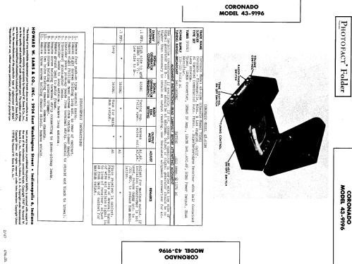 43-9196 ; Gamble-Skogmo, Inc.; (ID = 633889) Radio