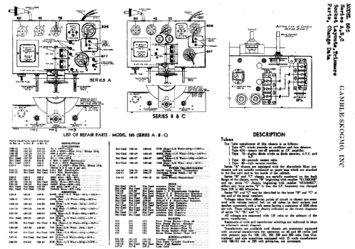 585A Ch= Series A; Gamble-Skogmo, Inc.; (ID = 367711) Radio