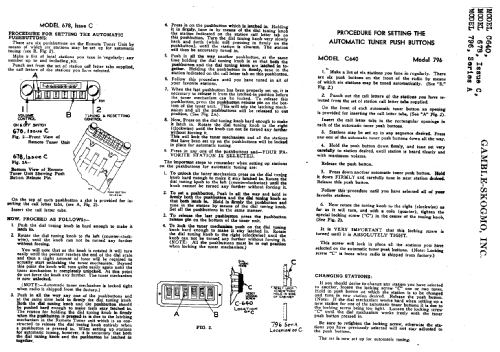 796 Ch= Series A; Gamble-Skogmo, Inc.; (ID = 375040) Radio