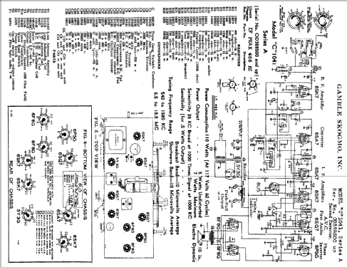 C1041 Ch= Series A; Gamble-Skogmo, Inc.; (ID = 375069) Radio