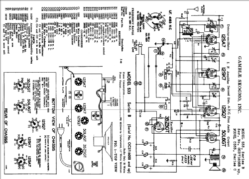 C533 Ch= Series C; Gamble-Skogmo, Inc.; (ID = 375447) Radio