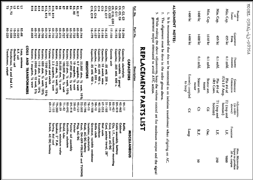 Coronado 05RA4-43-9876A ; Gamble-Skogmo, Inc.; (ID = 246053) Radio