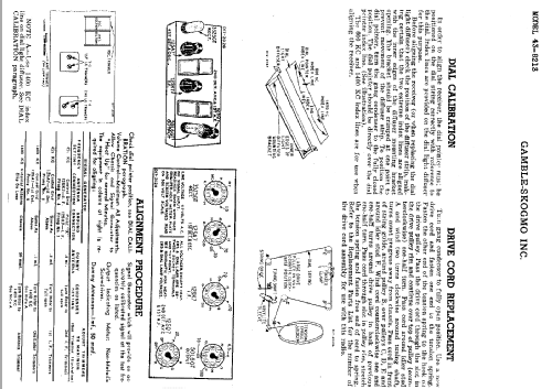 Coronado 43-8213 Ch= 45D17G; Gamble-Skogmo, Inc.; (ID = 365219) Radio