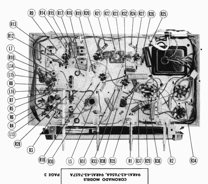 Coronado 94RA1-43-7656A ; Gamble-Skogmo, Inc.; (ID = 473234) Radio