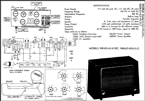 Coronado 94RA33-43-8131C ; Gamble-Skogmo, Inc.; (ID = 264974) Radio