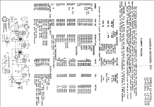 Coronado 94RA4-43-8132A ; Gamble-Skogmo, Inc.; (ID = 373117) Radio