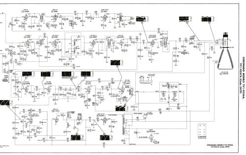 Coronado TV1-9356A Code 24T9 ; Gamble-Skogmo, Inc.; (ID = 2013559) Television