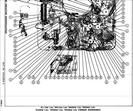 Coronado TV1-9407A ; Gamble-Skogmo, Inc.; (ID = 1720452) Televisión