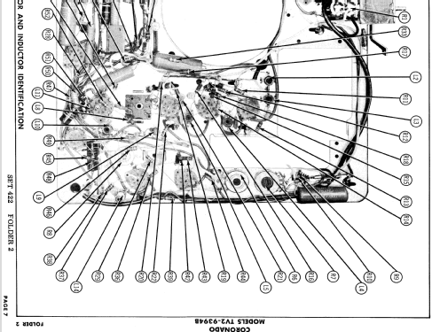 Coronado TV2-9394B ; Gamble-Skogmo, Inc.; (ID = 914651) Televisore