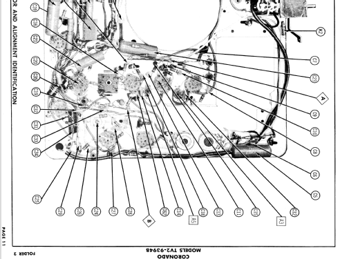 Coronado TV2-9394B ; Gamble-Skogmo, Inc.; (ID = 914655) Televisore