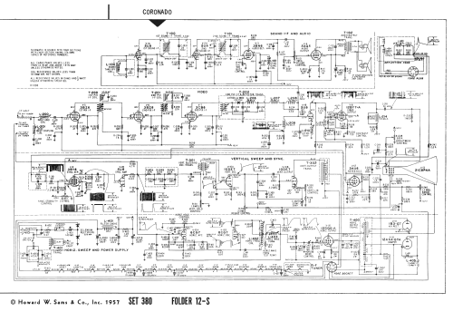 Coronado TV2-9485A ; Gamble-Skogmo, Inc.; (ID = 2481787) Television