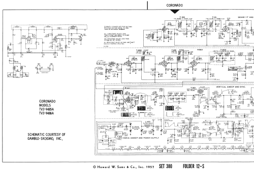 Coronado TV2-9486A ; Gamble-Skogmo, Inc.; (ID = 2481788) Television