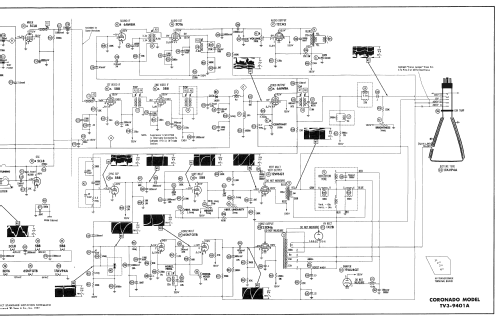 Coronado TV3-9401A; Gamble-Skogmo, Inc.; (ID = 2448765) Television