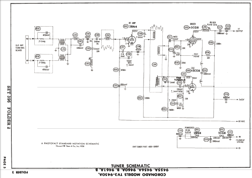 Coronado TV3-9455A; Gamble-Skogmo, Inc.; (ID = 2589847) Télévision