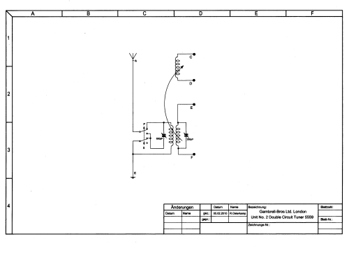 Unit No.2 Double Circuit Tuner 5559; Gambrell Bros.Ltd., (ID = 726844) mod-pre26