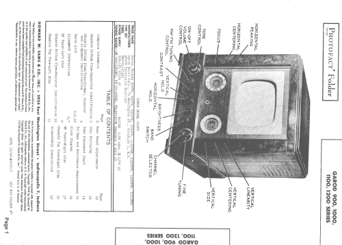 1110TVP ; Garod Radio Corp.; (ID = 1429056) TV Radio