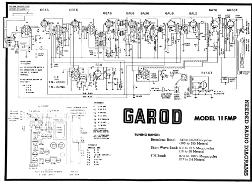 11FMP ; Garod Radio Corp.; (ID = 87582) Radio