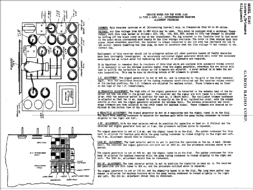 5140 ; Garod Radio Corp.; (ID = 386202) Radio