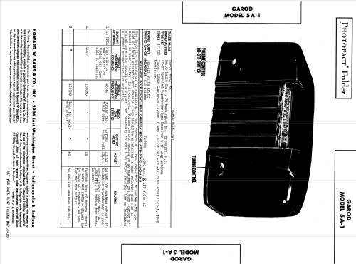 5A1 The Ensign ; Garod Radio Corp.; (ID = 862144) Radio